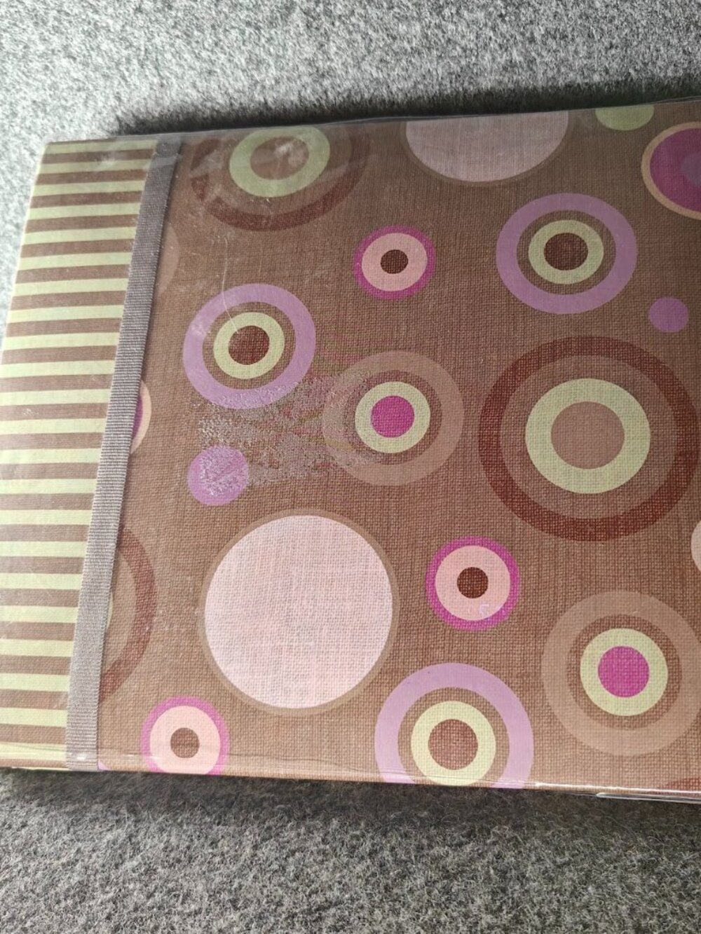 Pre‑Designed 9x8 Scrapbook Album Memory Book Baby Boy Theme NEW